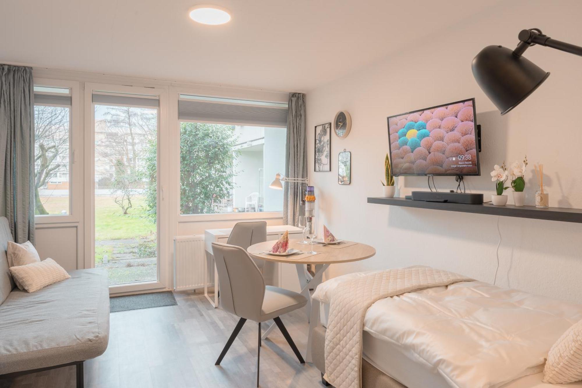 Apartament Zentral Nah Mhh Terrasse Komfort - Haustiere Willkommen