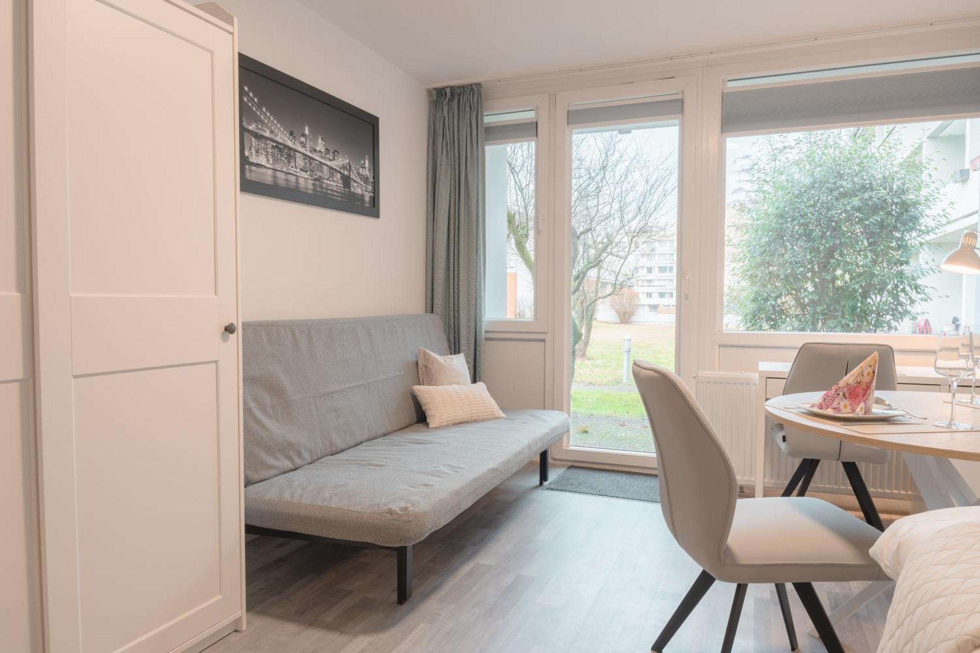 Zentral Nah Mhh Terrasse Komfort - Haustiere Willkommen Apartament